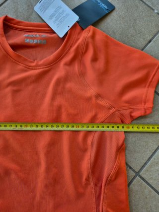 T-shirt Reebok arancione taglia M