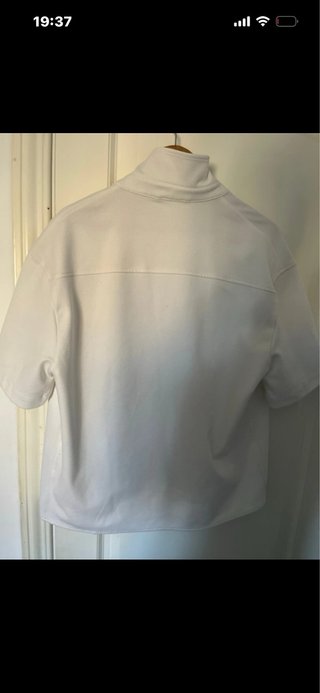 Sobrecamisa blanca Zara