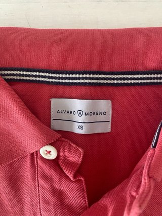 Polo Alvaro Moreno Rojo Talla XS
