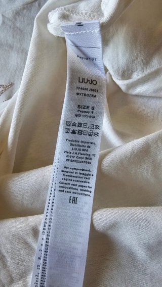 Camiseta Liu Jo crema talla S