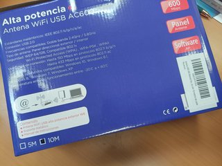 Antena WiFi Exterior USB cable 10m