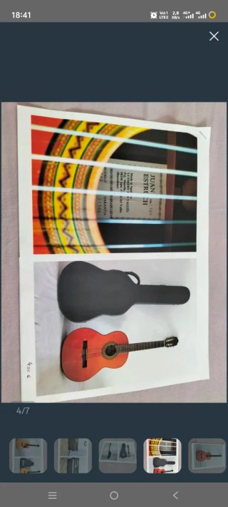 Guitarra Clásica Juan Estruch 1989
