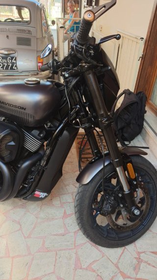Harley Davidson Street Rod 750 Grigia