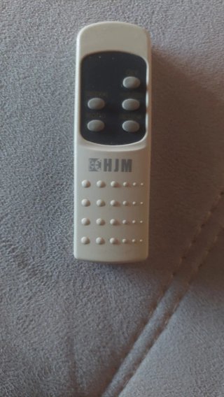 Ventilador de pie con mando a distancia