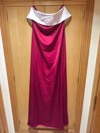 Vestido Pedro del Hierro Rojo y Blanco