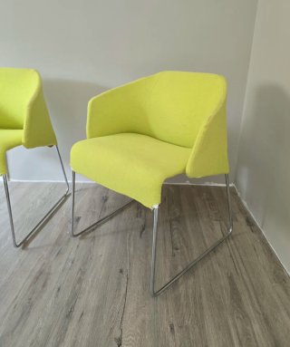 6 Sillas Comedor B&B Italia Papilo y Lazy Armchair