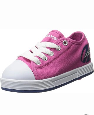 Zapatillas Heelys niña con ruedas rosa