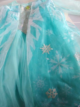 Disfraz Princesa Elsa Talla 6-8 Años