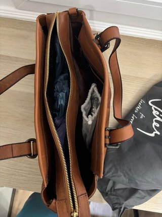 Bolso de piel Viley estampado floral
