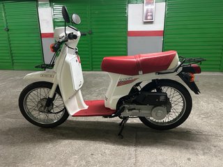 Honda Scoopy 75 Blanca Restaurada