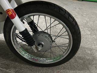 Honda Scoopy 75 Blanca Restaurada