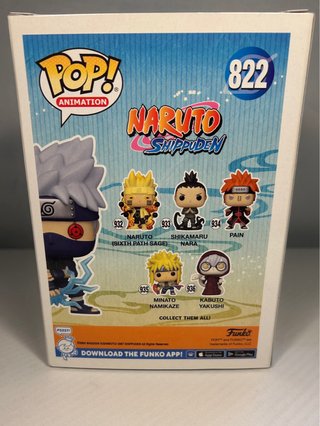 Funko Pop Naruto 822 Kakashi Lightning Blade