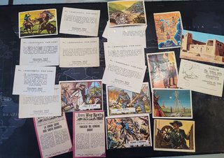 Cromos Antiguos Años 60 Oeste El Coyote Far-West