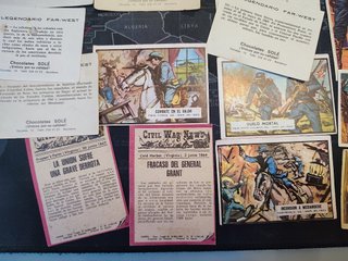 Cromos Antiguos Años 60 Oeste El Coyote Far-West