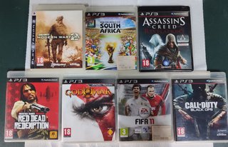 Lote 6 Juegos PS3: Call of Duty, FIFA, God of War