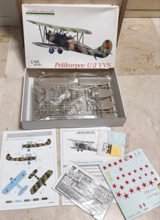 Maqueta Eduard 1/48 Polikarpov U-2 VVS