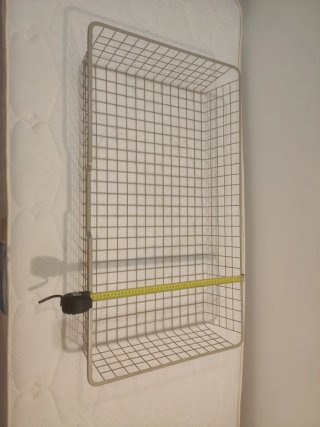 Cesta organizadora metálica IKEA