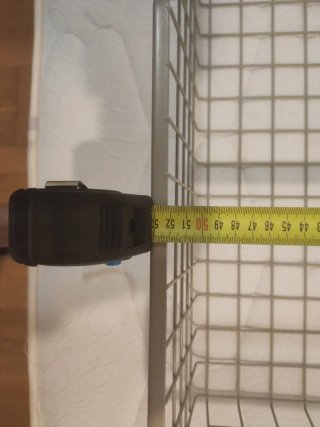 Cesta organizadora metálica IKEA