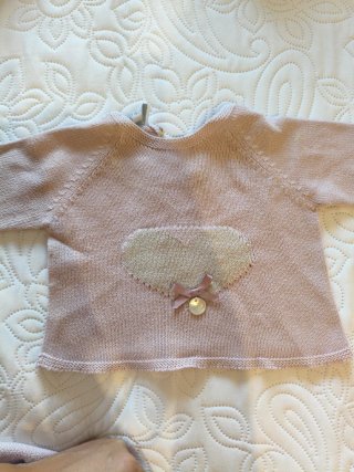 Conjunto bebé rosa 3 meses