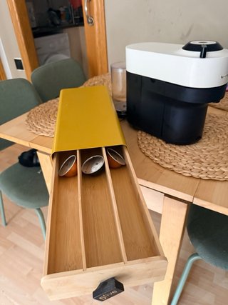 Cafetera Nespresso Vertuo Pop Blanca +guardacapsul