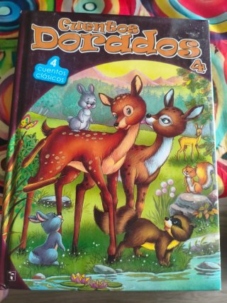 CUENTOS DORADOS 1-2-3-4 pack