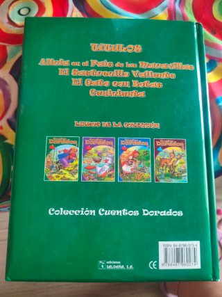 CUENTOS DORADOS 1-2-3-4 pack