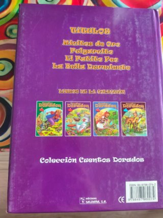 CUENTOS DORADOS 1-2-3-4 pack