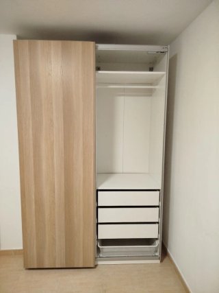 Armario IKEA PAX Madera Beige 150x66x236