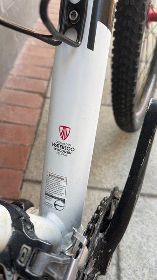 Bicicleta Montaña Rock Shox Roja/Blanca
