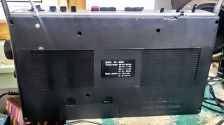 Radio Cassette Centro Plata