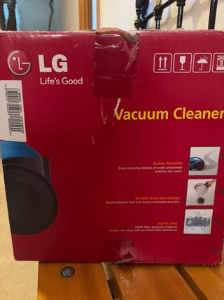 Aspirador LG 1800W HEPA  Sin bolsa