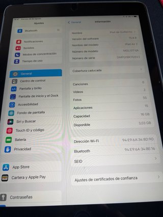 2 iPad Air 2 (Grigio/Argento)