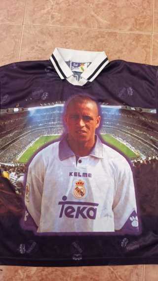 Camiseta Real Madrid Roberto Carlos TEKA Kelme