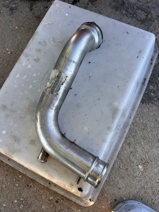 Tubo de admisión turbo Audi