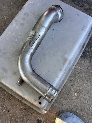 Tubo de admisión turbo Audi