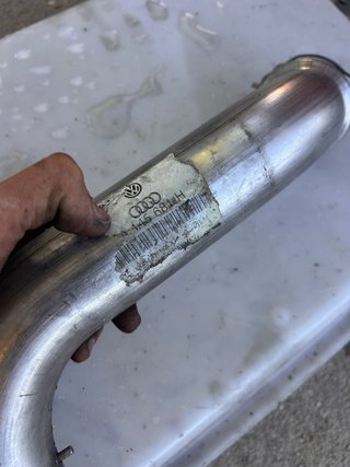 Tubo de admisión turbo Audi