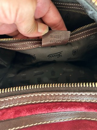Bolso Gucci Rojo y Marrón