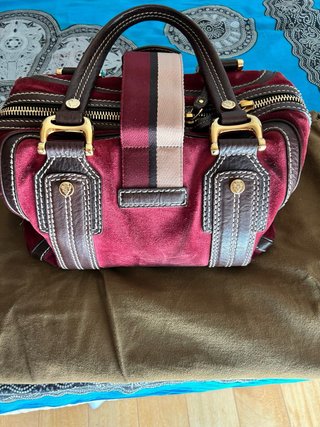 Bolso Gucci Rojo y Marrón