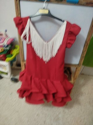 Traje Flamenca Niña Talla 6