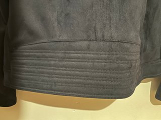 Cazadora Biker Zara Man Azul Marino XXL