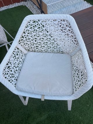 6 Sillas Kettal Maia Blancas con Cojines