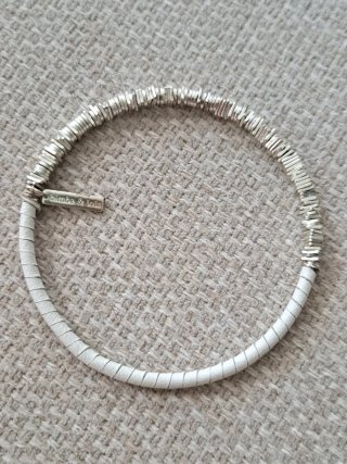 Pareja Pulseras Rígidas Bimba y Lola