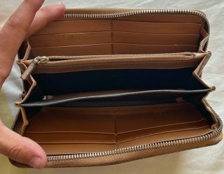 Carteira Gucci GG Canvas Zip Around