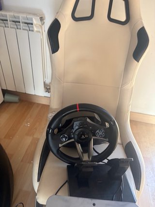 Playseat con volante y pedales
