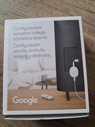 Google Chromecast con Google TV