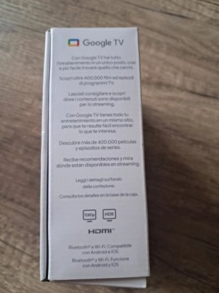 Google Chromecast con Google TV