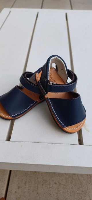 Sandalias Bebé Azul Marino Talla 17