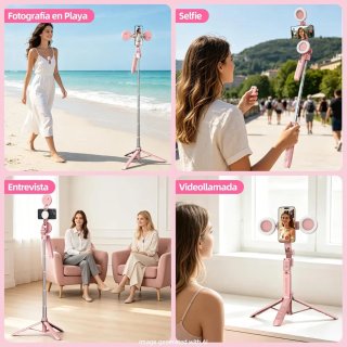 Kit Vlogging Trípode Seguimiento Facial