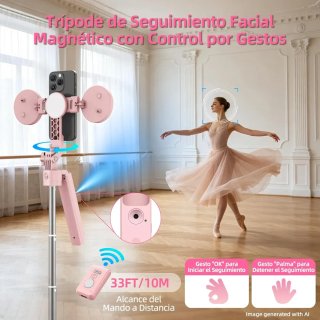 Kit Vlogging Trípode Seguimiento Facial