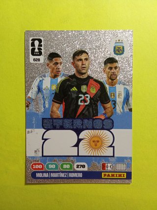 CROMO 628 ETERNOS 22 FIFA WORLD CUP 26 ARGENTINA